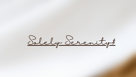 Header of solefullyserenity